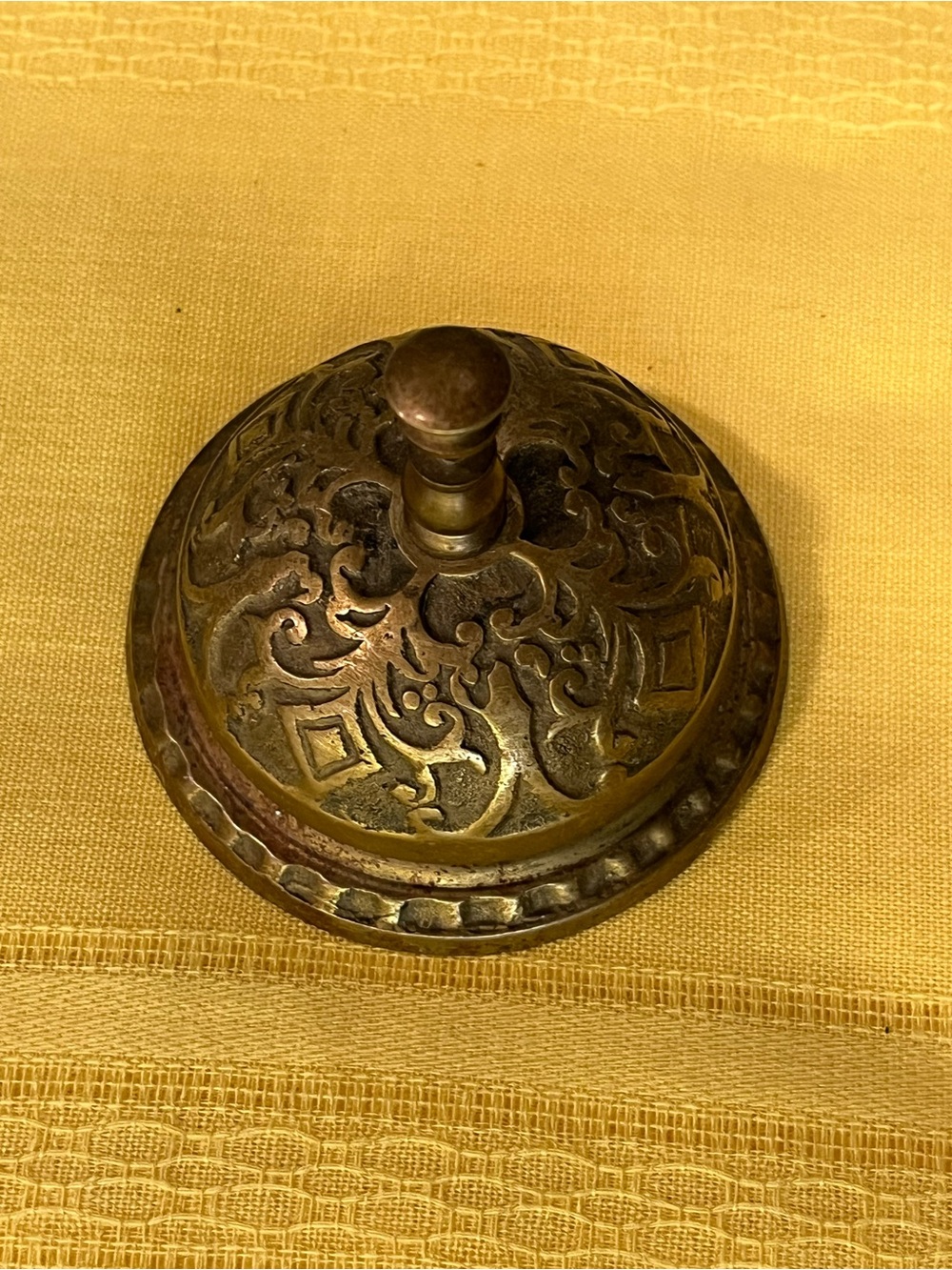 🛎️ Vintage Ornate Service Desk Bell - Counter Call Bell